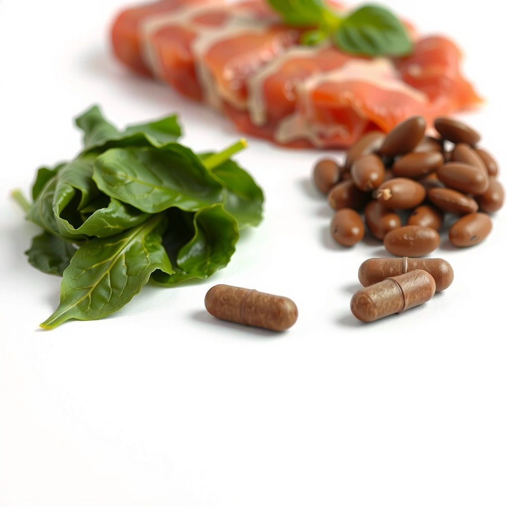 Iron mineral supplement and natural sources